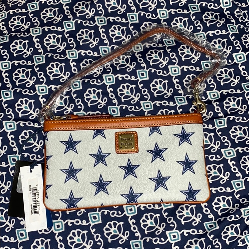 Dallas Cowboys Dooney & Burke Wristlet NWT